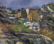 Paul Cezanne house near the valley oil